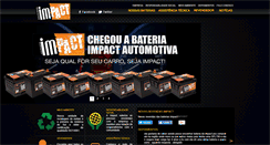 Desktop Screenshot of bateriaimpact.com.br